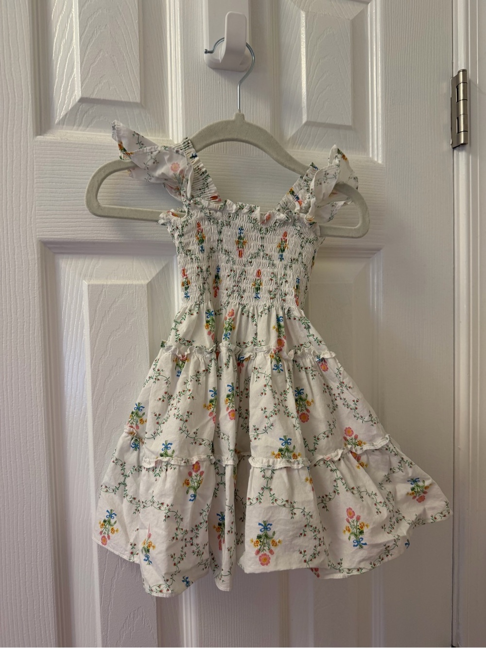 The Tiny Ellie Nap Dress Pastel Trellis 2Y (purchased 2023) GUC